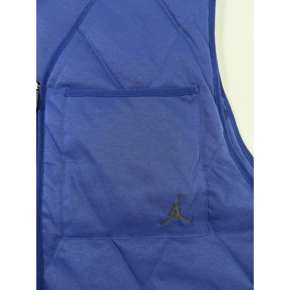 Nike Jordan Therma-FIT Golf Vest Blue HQ8679-492 Men's Size 2XL $115 NWT